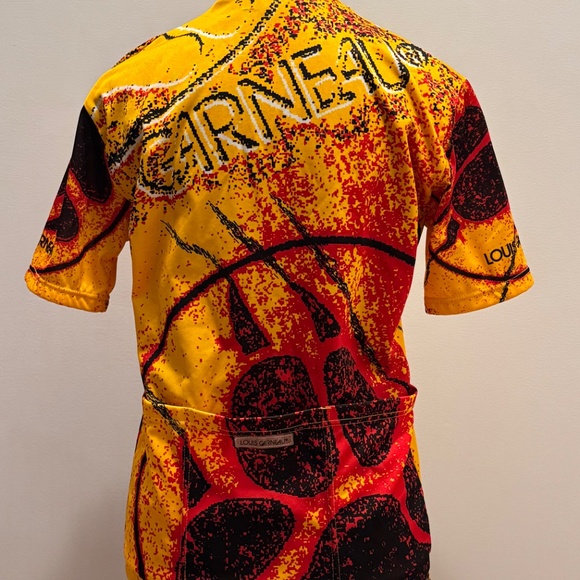 🚴♀️ Vintage 90s Louis Garneau women cycling jersey t-shirt Sz small - Picture 2 of 15